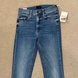 Mother Mid Rise Dazzler Ankle